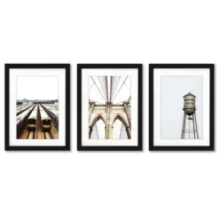 Americanflat American Dreaming By Tanya Shumkina - 3 Piece Gallery Framed Print Art Set -Americanflat GUEST cca70e84 ab34 4b5c b613 4e232f239061