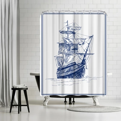 Americanflat 71" X 74" Shower Curtain By NUADA 10 Americanflat 71" X 74" Shower Curtain By NUADA - Image 8