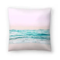 Beach Waves In Sunset By Tanya Shumkina Throw Pillow - Americanflat -Americanflat GUEST cd9f7bc0 bc80 4391 99de 6955b2d6c385