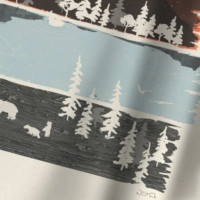 Morning By Bear River By NDTank Wall Tapestry -Americanflat 4 Morning By Bear River By NDTank Wall Tapestry -Americanflat - Image 2