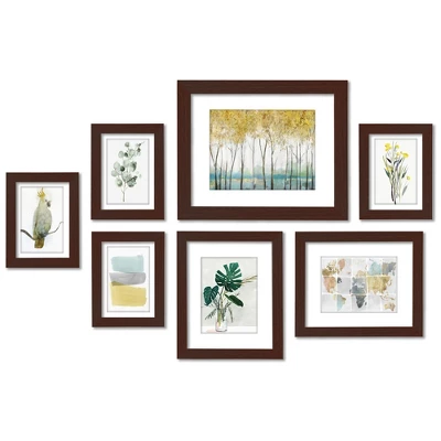 (Set Of 7) Framed Art Sets Watercolor Wanderlust PI Creative- Americanflat 8 (Set Of 7) Framed Art Sets Watercolor Wanderlust PI Creative- Americanflat - Image 6