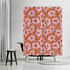 Americanflat 71x74 Floral & Botanical Shower Curtain By Miho Art Studio -Americanflat GUEST d5713d4d 0d32 424e a7a9 38d5d4fa7772