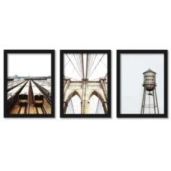 Americanflat American Dreaming By Tanya Shumkina - 3 Piece Gallery Framed Print Art Set -Americanflat GUEST d812563e ba73 4255 9f60 c6c28622f1c0