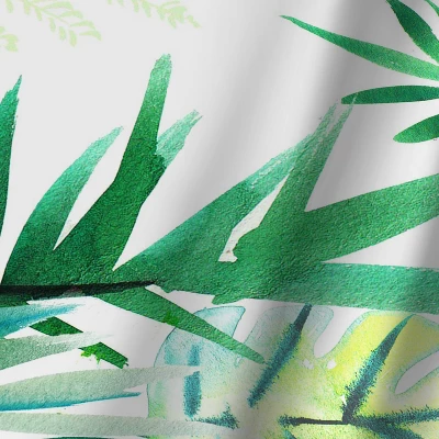 Americanflat Tropical Foliage By Victoria Nelson Blackout Rod Pocket Single Curtain Panel 50x84 2 Americanflat Tropical Foliage By Victoria Nelson Blackout Rod Pocket Single Curtain Panel 50x84