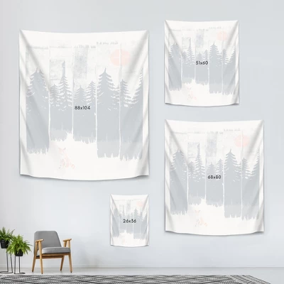 Americanflat A Fox In The Wild By NDTank Wall Tapestry 5 Americanflat A Fox In The Wild By NDTank Wall Tapestry - Image 3