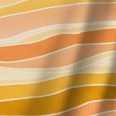 Golden Mountain Sunset By Modern Tropical Wall Tapestry 4 Golden Mountain Sunset By Modern Tropical Wall Tapestry - Image 2