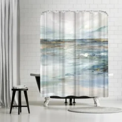 Americanflat 71" X 74" Shower Curtain Style 7 By PI Creative Art - Available In Variety Of Styles -Americanflat GUEST dfeac80b aec2 49a8 810e 3593567924c2