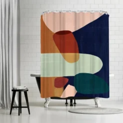 Americanflat 71" X 74" Shower Curtain Style 6 By PI Creative Art - Available In Variety Of Styles -Americanflat GUEST e0356118 b669 416f 930f b04bb24d115a