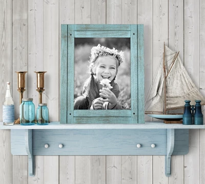 Americanflat Rustic Picture Frame With Polished Glass - Displays Textured Wood And Polished Glass For Wall And Tabletop 6 Americanflat Rustic Picture Frame With Polished Glass - Displays Textured Wood And Polished Glass For Wall And Tabletop - Image 4