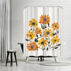 Americanflat 71" X 74" Shower Curtain Style 4 By Cat Coquillette - Available In Variety Of Styles -Americanflat GUEST e6abc214 5f1b 4a77 b31d 3a4e9e14b3db