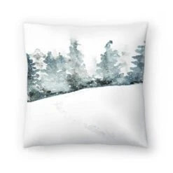 Watercolor Forest By Tanya Shumkina Throw Pillow - Americanflat -Americanflat GUEST e7af8e3e 5cc5 48fd 9e60 4c5047faaf8c