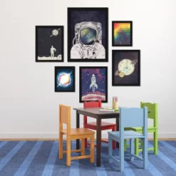 (Set Of 6) Framed Prints Gallery Wall Art Set Outer Space Astronaut By Tracie Andrews - Americanflat 11 (Set Of 6) Framed Prints Gallery Wall Art Set Outer Space Astronaut By Tracie Andrews - Americanflat -Americanflat GUEST ec06f209 4202 414e a149 b8f3b7e71781