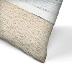 Sunset Over Beach By Tanya Shumkina Throw Pillow - Americanflat