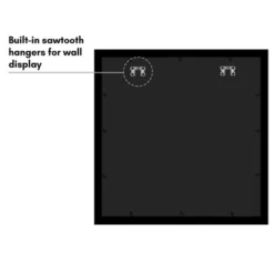 Americanflat 20x20 Collage Picture Frame - Multi Picture Frames Fit One 8x10, Four 5x5 And Six 4x6 Photos Or Use As One 20x20 Frame -- Black -Americanflat GUEST ef930595 8ba8 404f 9feb 2edb8f9cc2f8