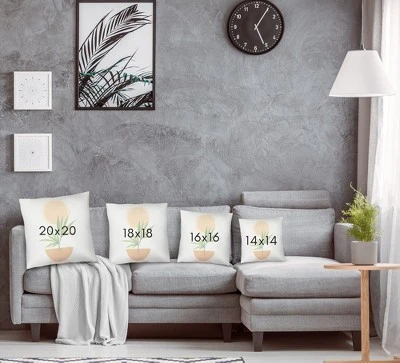 Abstract Happiness 3 By Modern Tropical Throw Pillow - Americanflat 5 Abstract Happiness 3 By Modern Tropical Throw Pillow - Americanflat - Image 3