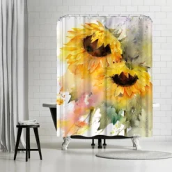 Americanflat 71" X 74" Shower Curtain By Rachel McNaughton 10 Americanflat 71" X 74" Shower Curtain By Rachel McNaughton -Americanflat GUEST f6903bd5 c20e 4333 9821 c6bdf68a794f