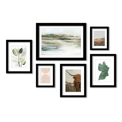 (Set Of 6) Framed Prints Gallery Wall Art Set Only For A Moment Coastal By PI Creative - Americanflat 7 (Set Of 6) Framed Prints Gallery Wall Art Set Only For A Moment Coastal By PI Creative - Americanflat - Image 5