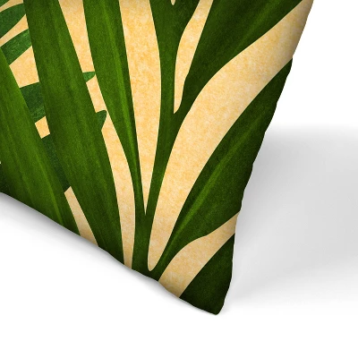 Garden Hacienda Sq By Modern Tropical Throw Pillow - Americanflat 3 Garden Hacienda Sq By Modern Tropical Throw Pillow - Americanflat