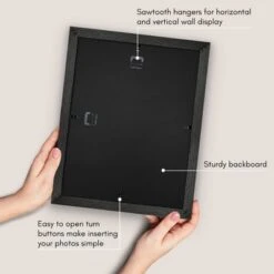 Americanflat 11x14 Picture Frame - Use As 8x10 Frame With Mat Or Display 11x14 Photo Without Mat - Hudson Collection - Black 11 Americanflat 11x14 Picture Frame - Use As 8x10 Frame With Mat Or Display 11x14 Photo Without Mat - Hudson Collection - Black -Americanflat GUEST f753107a 309d 4ca7 8061 a9ebeef56226