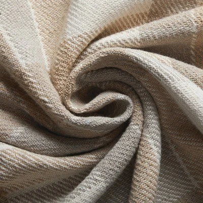 Americanflat 50x60 Throw Blanket - Soft And Breathable Cotton Throw Blanket For Couch, Bed, Chair - Camel And Beige Plaid Blanket 4 Americanflat 50x60 Throw Blanket - Soft And Breathable Cotton Throw Blanket For Couch, Bed, Chair - Camel And Beige Plaid Blanket - Image 3