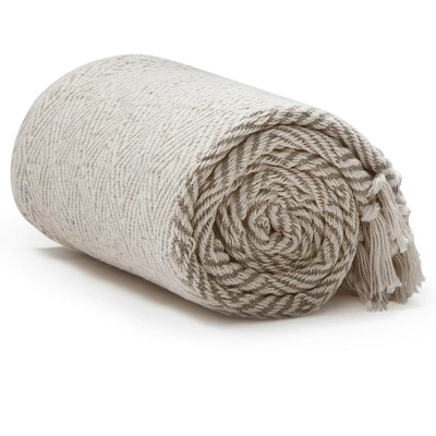 Americanflat 100% Cotton Throw Blanket - 50x60 - Neutral Lightweight Cozy Soft Throws For Bed, Sofa, Or Chair. Available In A Variety Of Colorss 9 Americanflat 100% Cotton Throw Blanket - 50x60 - Neutral Lightweight Cozy Soft Throws For Bed, Sofa, Or Chair. Available In A Variety Of Colorss - Image 7