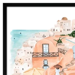 Americanflat 3 Piece 16x20 Wrapped Canvas Set - Portofino By Sabina Fenn - Coastal Wall Art -Americanflat GUEST f96594ec 4661 4a72 ba56 93605567846b