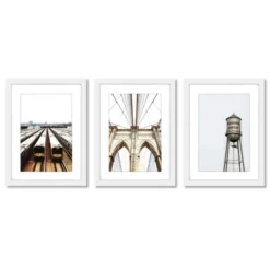 Americanflat American Dreaming By Tanya Shumkina - 3 Piece Gallery Framed Print Art Set -Americanflat GUEST fbd89f2e 6cf8 4169 b0b4 526a549b4e8b