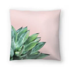 Suculent On Pink By Tanya Shumkina Throw Pillow - Americanflat -Americanflat GUEST fca427ee de95 4e5b 9af9 83f22e5f1cc0