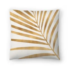 Americanflat Gold Palm Leaf By Modern Tropical Throw Pillow 11 Americanflat Gold Palm Leaf By Modern Tropical Throw Pillow -Americanflat GUEST fef19c0c 7b07 4754 bae3 9fa5be4b3200
