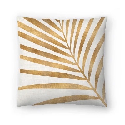 Americanflat Gold Palm Leaf By Modern Tropical Throw Pillow 7 Americanflat Gold Palm Leaf By Modern Tropical Throw Pillow - Image 5